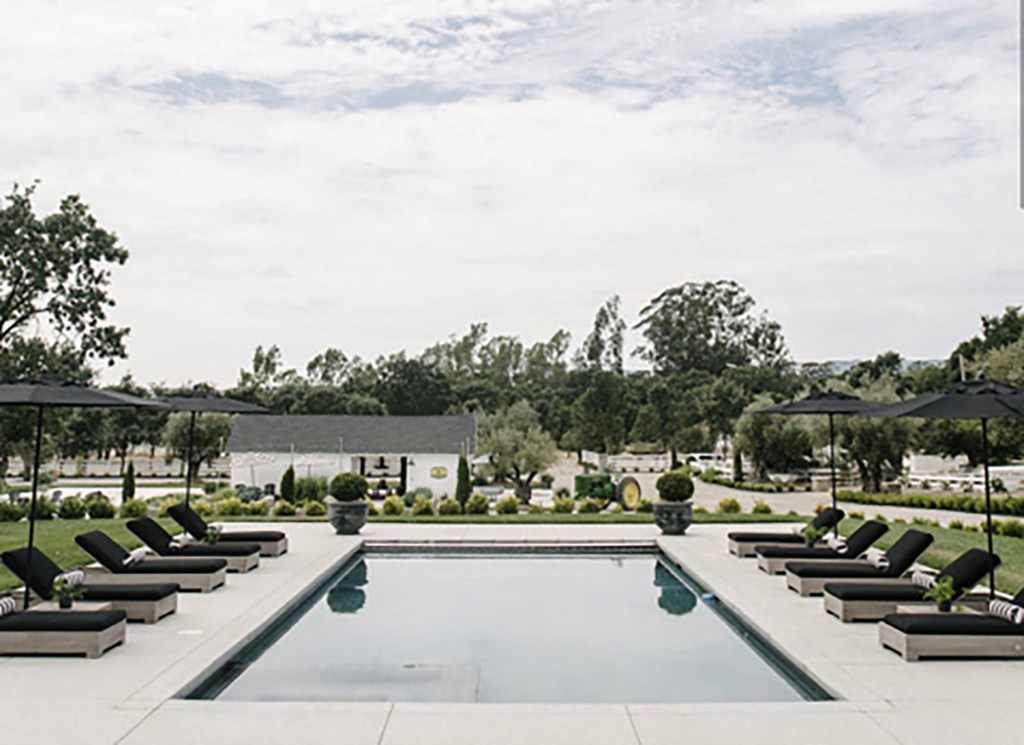 Pool with Guest House